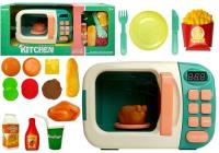 Kuchenka Mikrofalowa Obracająca się Zielona. Wydawca: Lean Toys. SmakLiter.pl Opakowanie Kuchenka Mikrofalowa Obracająca się Zielona