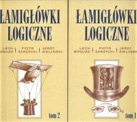 Łamigłówki Logiczne t.1/2. Autor: Lech Bogusz, Piotr Zarzycki, Jerzy Zieliński. SmakLiter.pl Okładka książki Łamigłówki Logiczne t.1/2