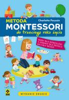 Metoda Montessori do trzeciego roku życia. Autor: Charlotte Poussin. SmakLiter.pl Okładka książki Metoda Montessori do trzeciego roku życia