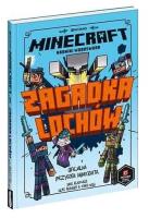 Minecraft. Zagadka lochów. Autor: Nick Elioplaos. SmakLiter.pl Okładka książki Minecraft. Zagadka lochów