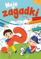 Moje zagadki. Autor: Grabias Sabina. SmakLiter.pl Okładka książki Moje zagadki