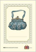 Opakowanie Naklejki dekoracyjne BKP 007 Torebka 6szt ROSSI