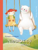 Niesforny alfabet. Autor: Grzegorz Kasdepke. SmakLiter.pl Okładka książki Niesforny alfabet