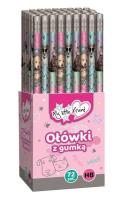 Opakowanie Ołówek trójkątny HB z gumką MLF (72szt)