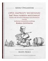 Opis imprezy wojennej Imć Pana Alberta Milicerego, konsula, alias burmistrza biskupiego miasta Bodza. Autor: Dygasiński Adolf. SmakLiter.pl Okładka książki Opis imprezy wojennej Imć Pana Alberta Milicerego, konsula, alias burmistrza biskupiego miasta Bodza