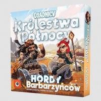 Osadnicy Królestwa Północy: Hordy Barbarzyńców. Autor: Trzewiczek Ignacy. SmakLiter.pl Okładka książki Osadnicy Królestwa Północy: Hordy Barbarzyńców