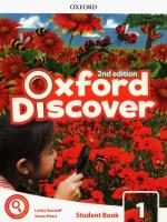 Oxford Discover 1 SB w.2020. Autor: Lesley Koustaff, Susan Rivers. SmakLiter.pl Okładka książki Oxford Discover 1 SB w.2020