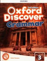 Oxford Discover 3 Grammar. Autor: Tamzin Thompson. SmakLiter.pl Okładka książki Oxford Discover 3 Grammar