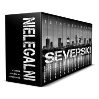 Pakiet Nielegalni T.1-14. Autor: Vincent V. Severski. SmakLiter.pl Okładka książki Pakiet Nielegalni T.1-14