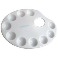 Okładka książki Paleta plastikowa owalna 23x17cm