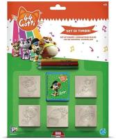 Peczątki 5 sztuk 44 Koty. Wydawca: Multiprint. SmakLiter.pl Opakowanie Peczątki 5 sztuk 44 Koty