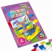 Piaskowe malowanki - dinozaury. Wydawca: MULTIGRA. SmakLiter.pl Opakowanie Piaskowe malowanki - dinozaury