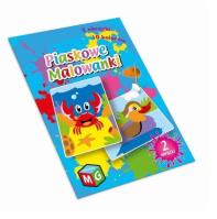 Piaskowe malowanki - krab i kaczka. Wydawca: MULTIGRA. SmakLiter.pl Opakowanie Piaskowe malowanki - krab i kaczka