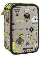 Opakowanie Piórnik 3 poz. z wyprawką Be Atomic żółty MILAN