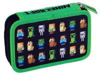 Opakowanie Piórnik poj. bez wyp. 2 klapki Minecraft ASTRA