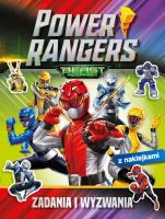 Power Rangers. Zadania i wyzwania. Autor: Opracowanie zbiorowe. SmakLiter.pl Okładka książki Power Rangers. Zadania i wyzwania