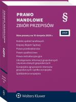Okładka książki Prawo handlowe Zbiór przepisów