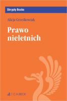 Prawo nieletnich. Autor: Alicja Grześkowiak. SmakLiter.pl Okładka książki Prawo nieletnich