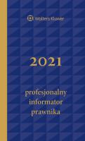 Okładka książki Profesjonalny Informator Prawnika 2021