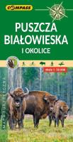 Okładka książki Puszcza Białowieska i okolice mapa turystyczna 1: 50 000