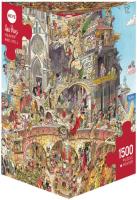 Opakowanie Puzzle 1500 Piekło i niebo(Puzzle+plakat), Prades