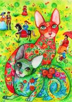 Opakowanie Puzzle 1500 Rosyjskie klimaty Oxana Zaika