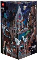 Opakowanie Puzzle 2000 Straszny zamek(Puzzle+plakat), Loup