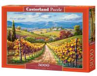 Opakowanie Puzzle 3000 Vineyard Hill CASTOR