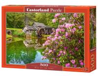 Opakowanie Puzzle 500 Mill by the Pond CASTOR