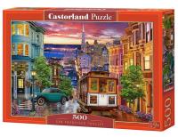 Opakowanie Puzzle 500 San Francisco Trolley CASTOR
