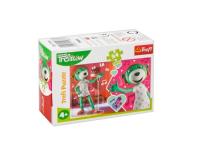 Puzzle 54 mini Wesoły świat Treflików 4 TREFL. Wydawca: Trefl. SmakLiter.pl Opakowanie Puzzle 54 mini Wesoły świat Treflików 4 TREFL