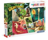 Puzzle 60 Maxi Super Kolor Gigantosaurus. Wydawca: Clementoni. SmakLiter.pl Opakowanie Puzzle 60 Maxi Super Kolor Gigantosaurus