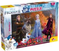 Puzzle dwustronne Plus 108 Frozen 2. Wydawca: Lisciani. SmakLiter.pl Opakowanie Puzzle dwustronne Plus 108 Frozen 2