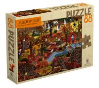 Okładka książki Puzzle - Jesień w lesie