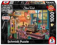 Puzzle PQ 1000 (Secret Puzzle) Szwalnia G3. Wydawca: Schmidt. SmakLiter.pl Opakowanie Puzzle PQ 1000 (Secret Puzzle) Szwalnia G3
