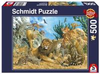 Opakowanie Puzzle PQ 500 Duże koty G3
