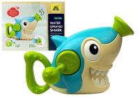 Rekin Konewka Pryskający Wodą do kąpieli. Wydawca: Lean Toys. SmakLiter.pl Opakowanie Rekin Konewka Pryskający Wodą do kąpieli