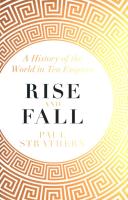 Rise and Fall. Autor: Strathern Paul. SmakLiter.pl Okładka książki Rise and Fall
