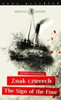 Okładka książki Sherlock Holmes Znak czterech/The Sign of the Four