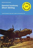 TBiU 213 Samolot bombowy Short Stirling. Autor: Bączkowski Wiesław. SmakLiter.pl Okładka książki TBiU 213 Samolot bombowy Short Stirling