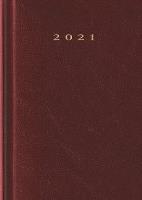 Opakowanie Terminarz 2021 B7 Madrid bordowy
