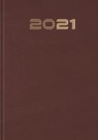 Opakowanie Terminarz 2021 B7 Mały Standard bordowy