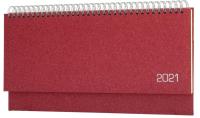 Opakowanie Terminarz 2021 Leżący Natura Bordo