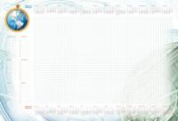 Opakowanie Terminarz 2021 Planer B3 z listwą MiP Globus