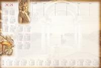 Opakowanie Terminarz 2021 Planer B3 z listwą MiP Kobieta