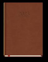 Opakowanie Terminarz 2021 Popularny MiP ciemny brąz