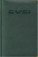 Opakowanie Terminarz 2021 Średni B6 Lux Złocony zielony