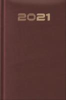 Opakowanie Terminarz 2021 Standard B6 bordowy