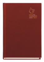 Terminarz Pedagoga 2013/14 bordo. Autor: T-150V-B. SmakLiter.pl Okładka książki Terminarz Pedagoga 2013/14 bordo