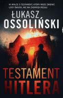 Okładka książki Testament Hitlera